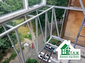  Расширение балкона – варианты остекления с выносом